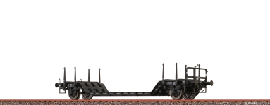 BRAWA 50800 - H0 - Tiefladewagen Ui 631, DB, Ep. IVa